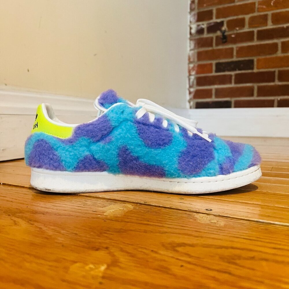 Adidas Stan Smith x Monsters Inc Mike Sulley Men’s Size 9 Custom GZ5990 - Picture 8 of 16
